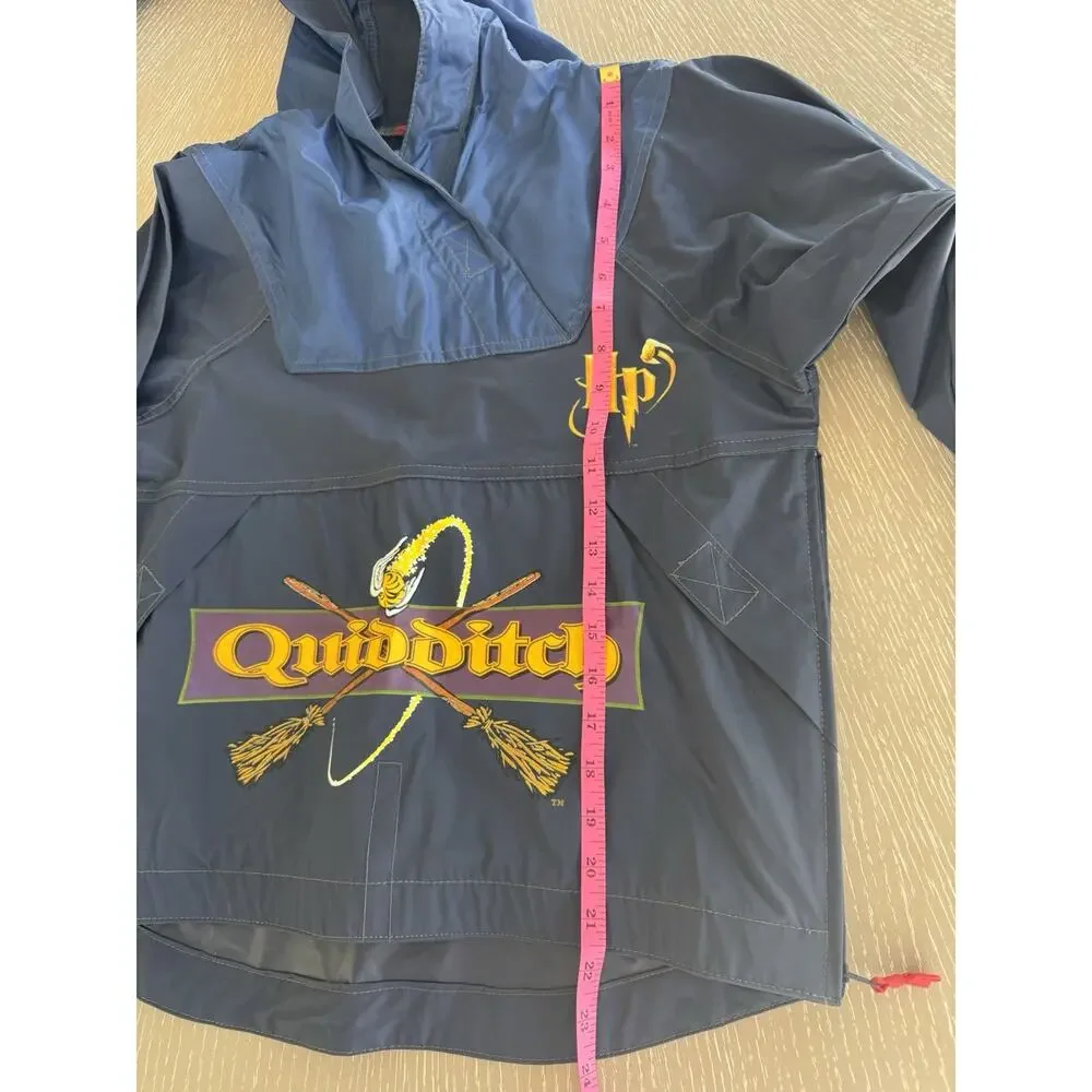 Vintage Harry Potter Quidditch Pullover Rain Jacket by Totes-NWT Youth S (8/10)